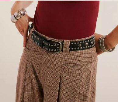 Sola Stud Belt- Black