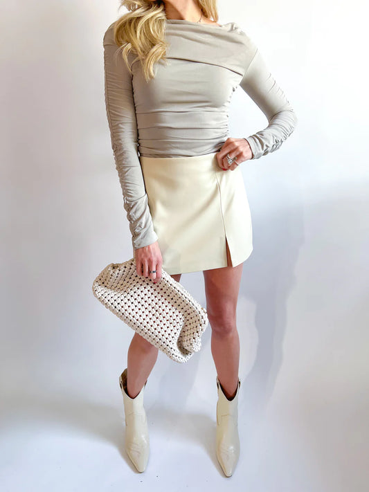 Cam Skort - Cream