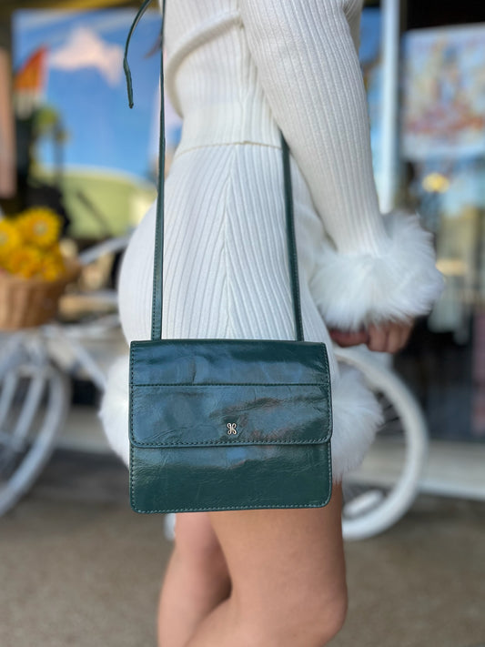 HOBO Jill Wallet Crossbody - Sage Leaf