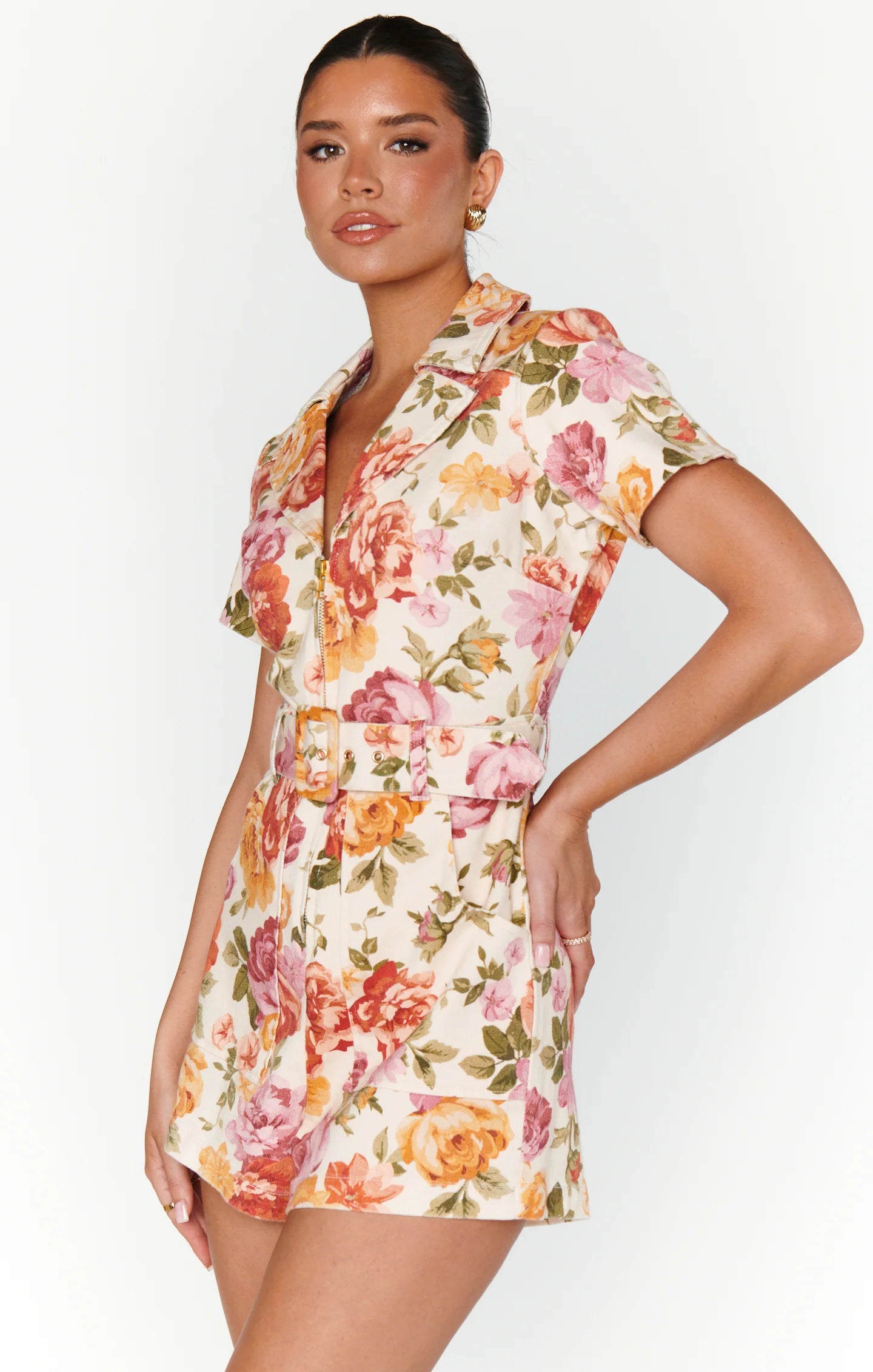 Outlaw Romper - Hillside Floral