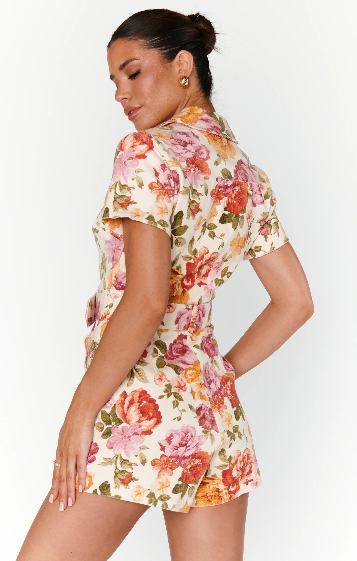 Outlaw Romper - Hillside Floral