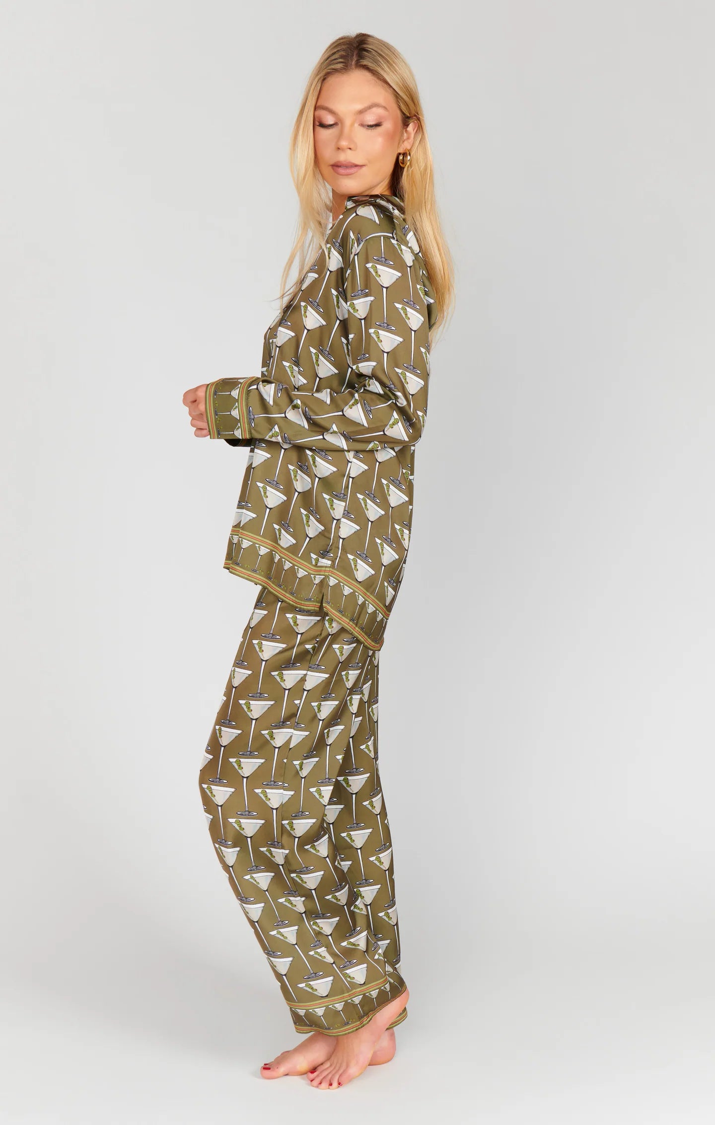 Overslept PJ Set - Martini