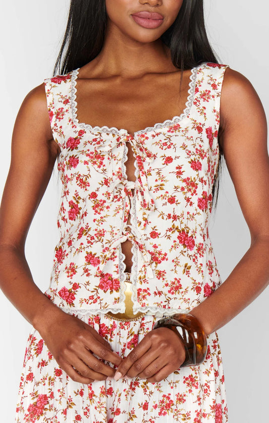 Adrianna Maxi Skirt - Southern Roses