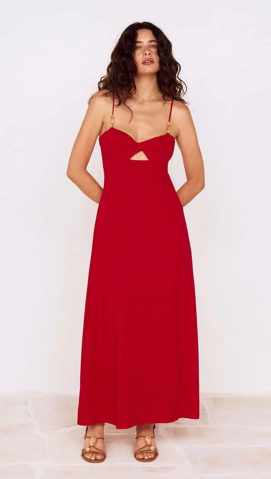 Rhodes Twist Maxi Dress
