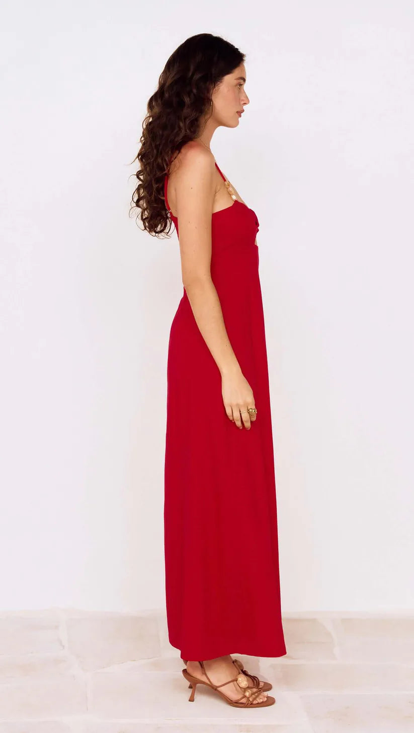 Rhodes Twist Maxi Dress