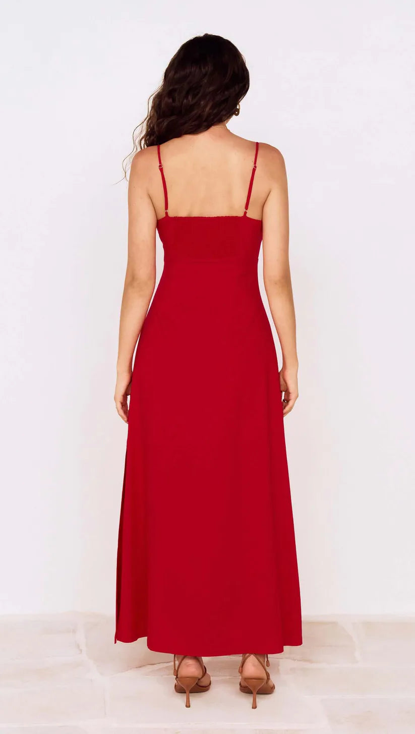 Rhodes Twist Maxi Dress