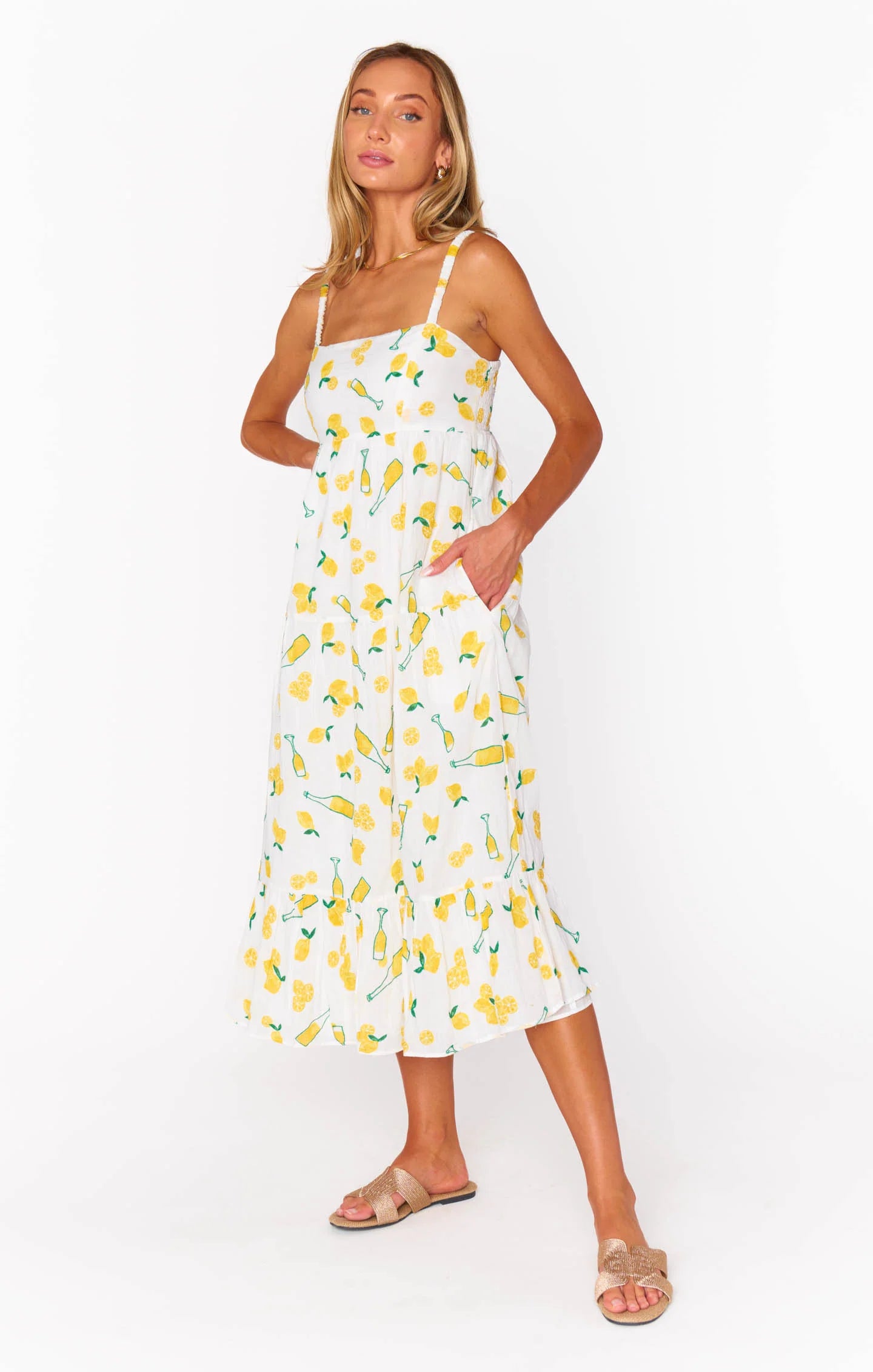 Lemoncello Midi Dress