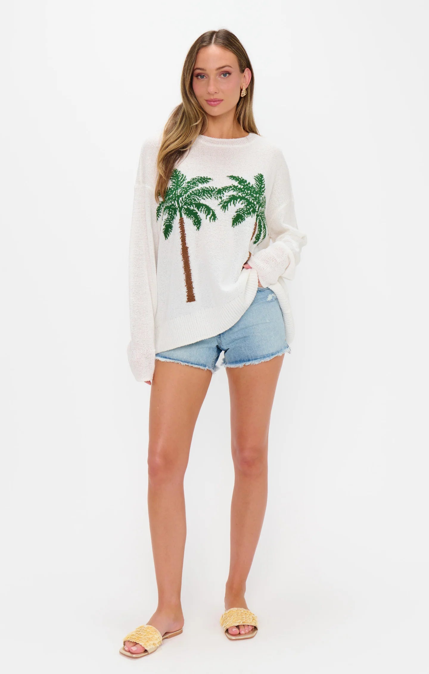 Palm Tree Sweater
