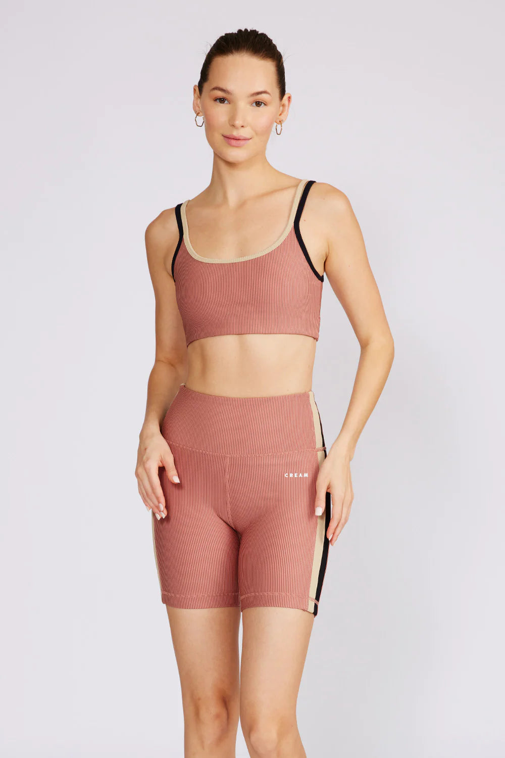 Nora Ribbed Sports Bra