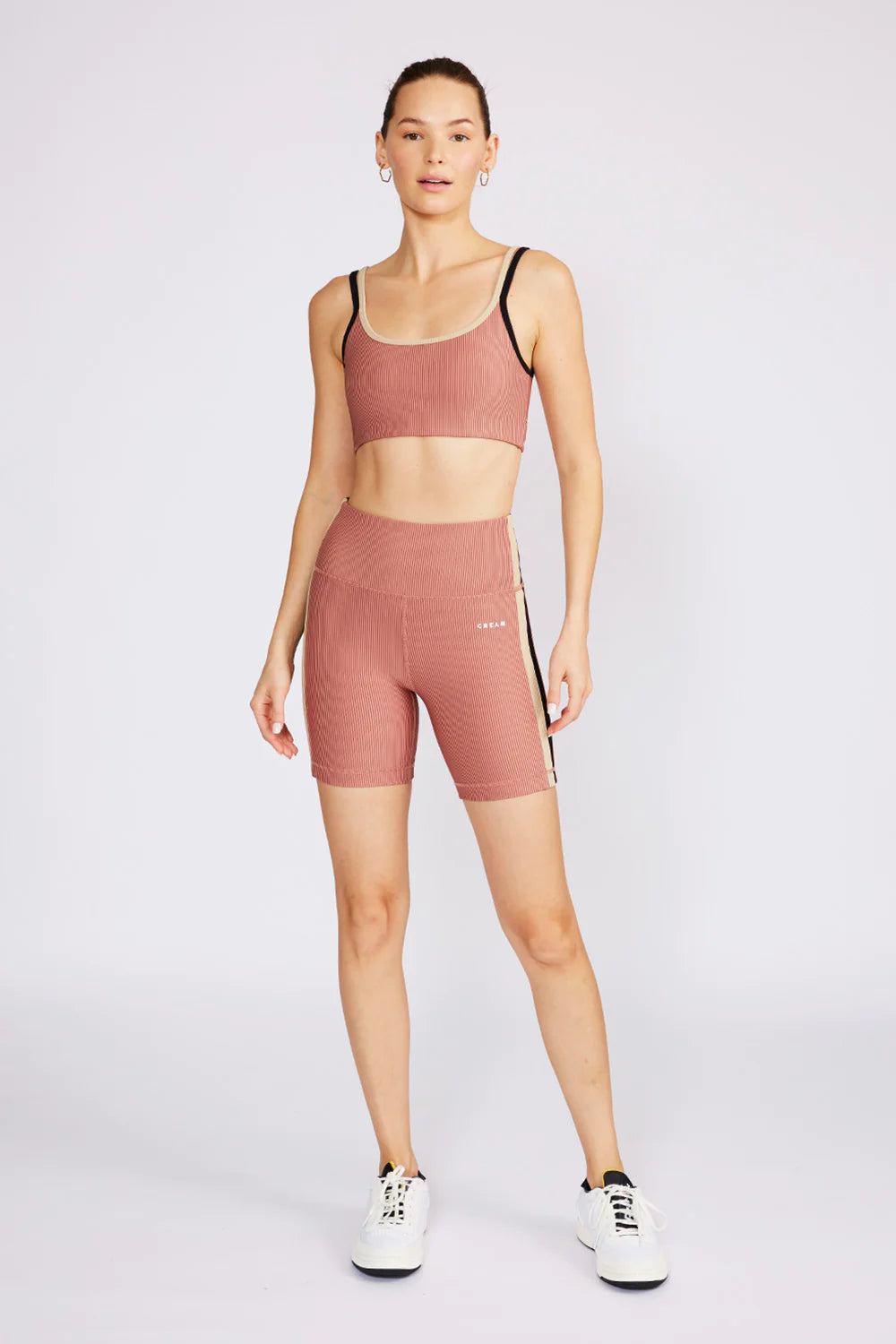 Nora Ribbed Sports Bra