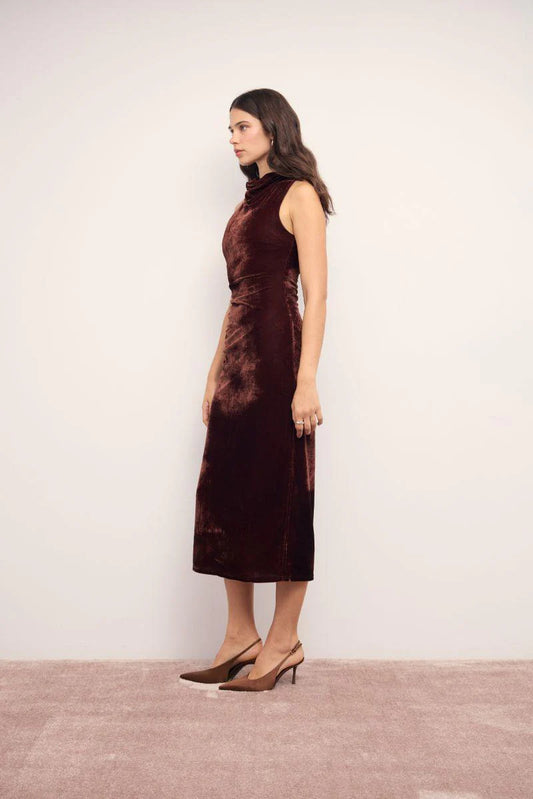 Sonja Velvet Midi Dress