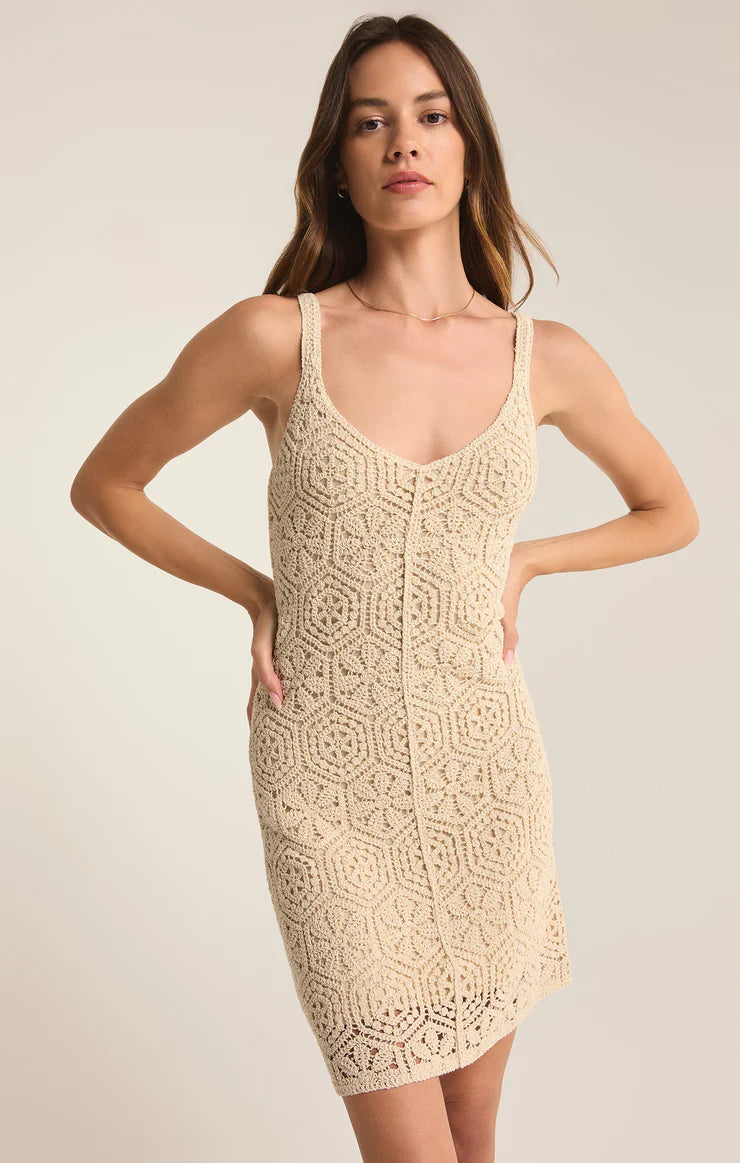 Allure Crochet Mini Dress