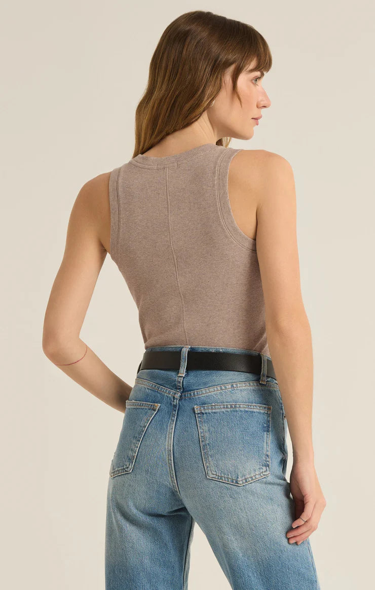 Sirena Rib Tank - Taupe