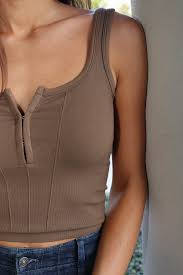 Simply Soft Tank - Teak