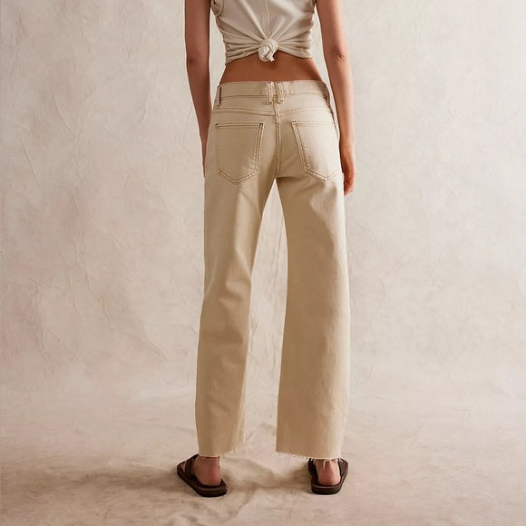 Risk Taker Ecru Jeans