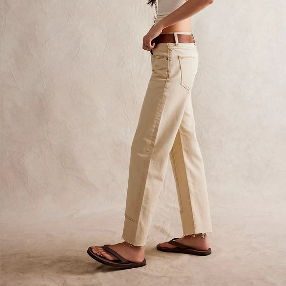 Risk Taker Ecru Jeans