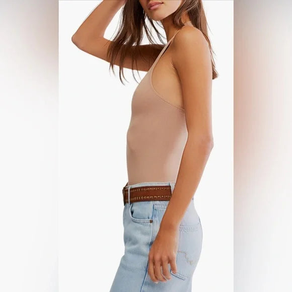 So Sleek Halter - Taupe
