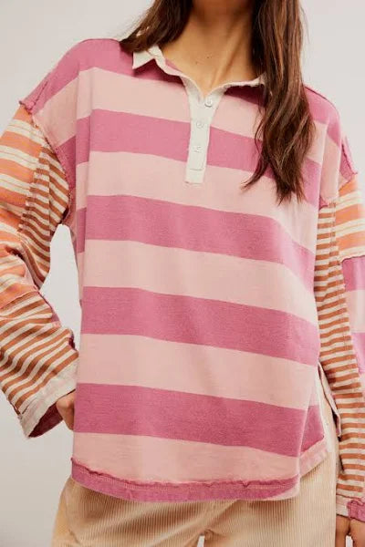 Aster Striped Top