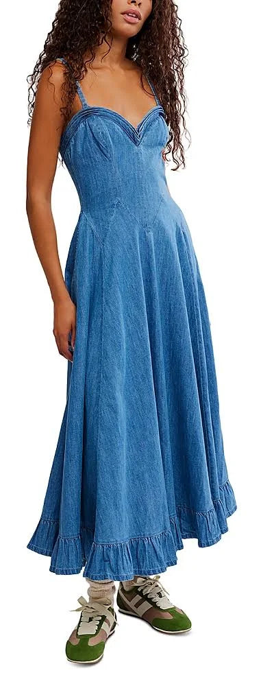 Another Season Midi Dress - Denim