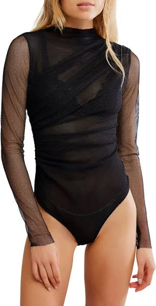 On My Way Mesh Bodysuit